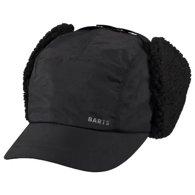 Casquette Boise cache-oreilles Noir - Barts - chapellerie TRACLET Référence : 16942