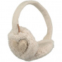 Child Heart Ear Muffs Beige - Barts