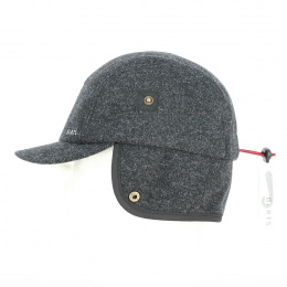 Deltana 5 Panel Earflaps Black - Barts