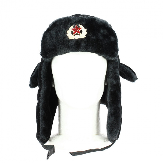 Chapka URSS noir - Traclet