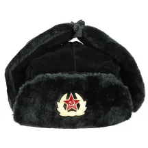 Chapka URSS black - Traclet