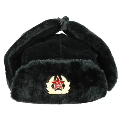 Chapka URSS noir - Traclet