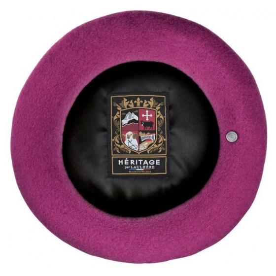 Beret L'authentique Héritage par Laulhère - violet