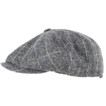 Casquette Arnold Laine Gris & Bleu - Traclet