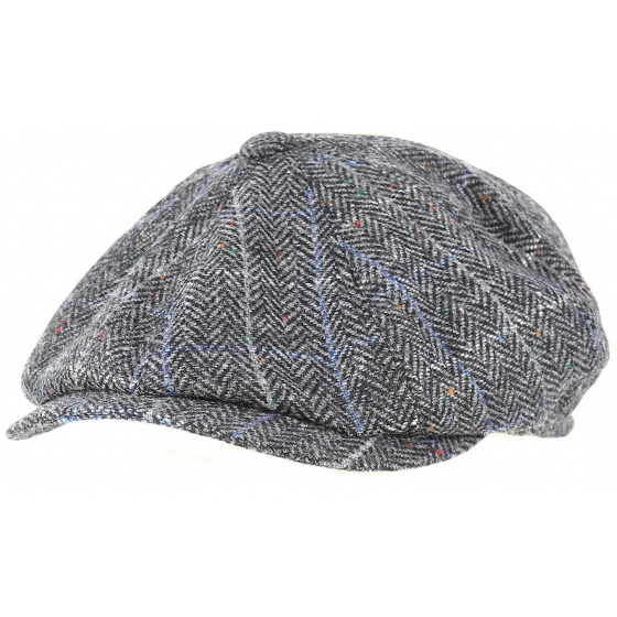 Casquette Arnold Laine Gris & Bleu - Traclet
