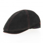 Duckbill Cap Black Leather - Alfonso d'Este
