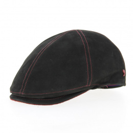 Duckbill Cap Black Leather - Alfonso d'Este