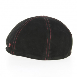 Duckbill Cap Black Leather - Alfonso d'Este