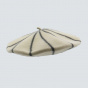 Kids Grey Striped Beret - le beret francais