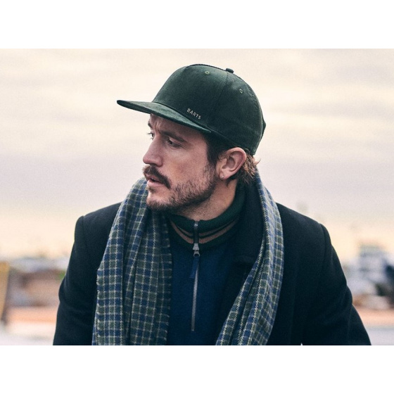 Tenkan Cotton Olive Strapback Cap - Barts