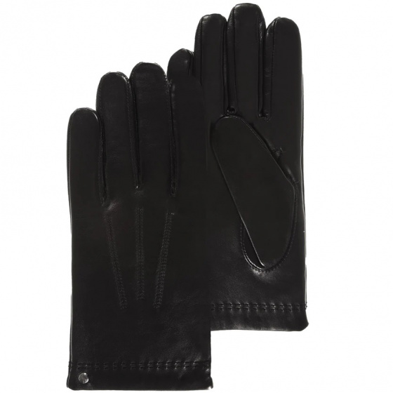 Gant Homme Cuir Doublé Soie & cachemire - Isotoner Gant Homme Cuir Doublé Soie & cachemire - Isotoner