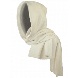 Karlini Hooded Scarf Cream - Barts