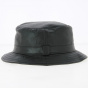 Bob Palerme Hat Black Leather - Traclet