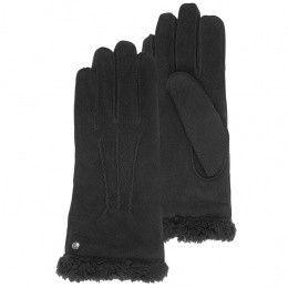 Women's Leather & Fur Gloves - Isotoner
