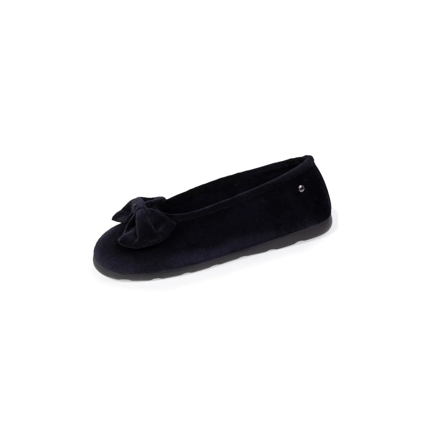 Ballerines Femme Semelle Ergonomique Noir - Isotoner  - Boutique Traclet Reference : 17021| Chapellerie Traclet