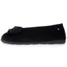 Ballerines Femme Semelle Ergonomique Noir - Isotoner  - Boutique Traclet Reference : 17021| Chapellerie Traclet