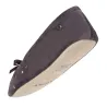 Chaussons Ballerines Femme Pois Brodé  Grise  - Isotoner  - Boutique Traclet Reference : 17024| Chapellerie Traclet