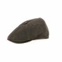 Oxford Brown Leather Cap without buttons - Traclet