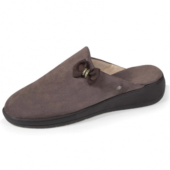 Women's Mules Slippers Sole EVERYWEAR™ Taupe - Isotoner