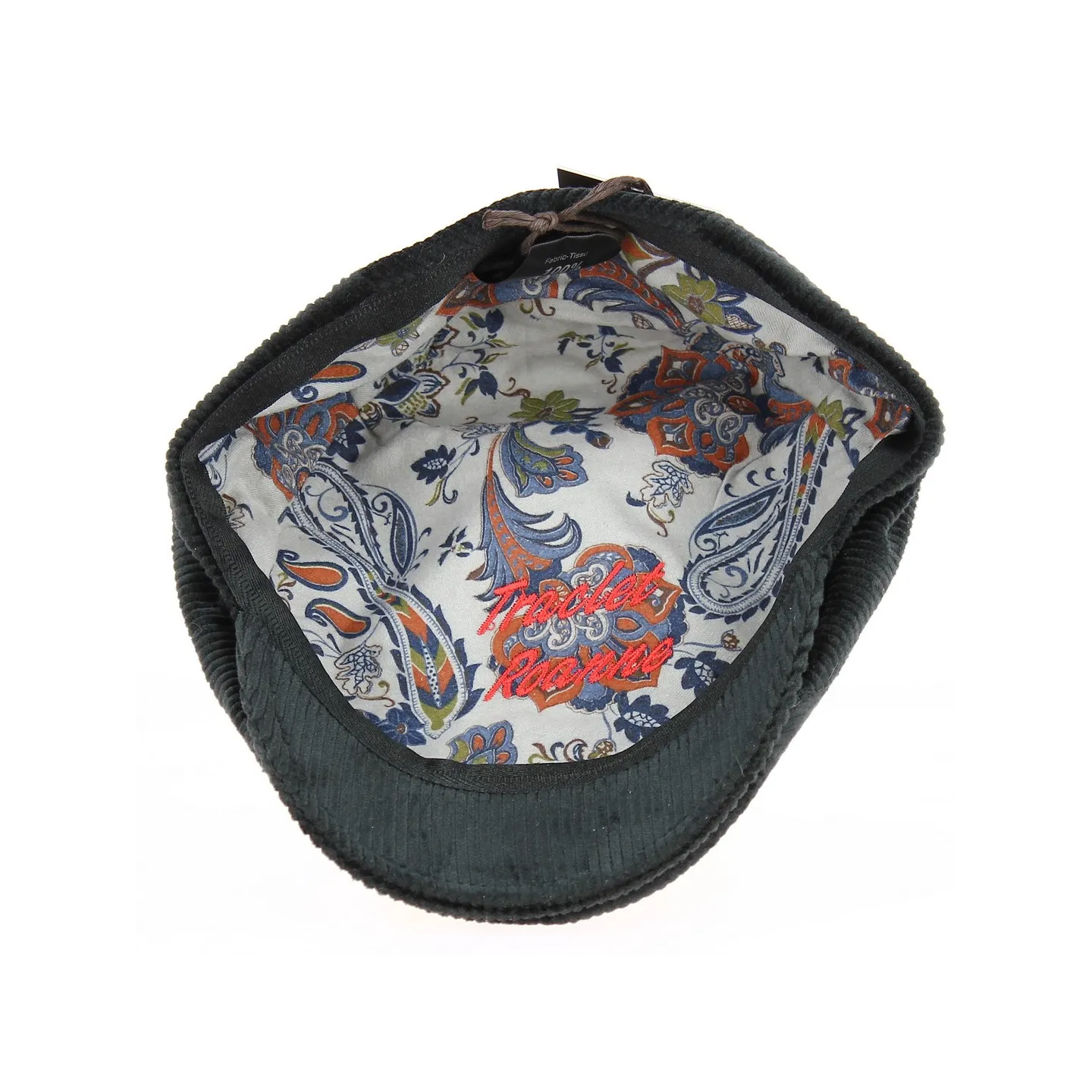 velvet flat cap interior