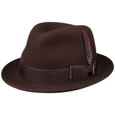 Chapeau Player Sandata Feutre Laine Marron - Stetson