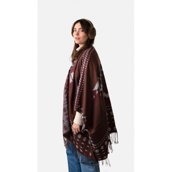 Brown Layula Poncho - Barts