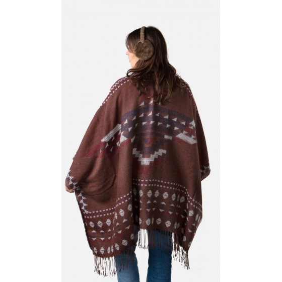 Brown Layula Poncho - Barts