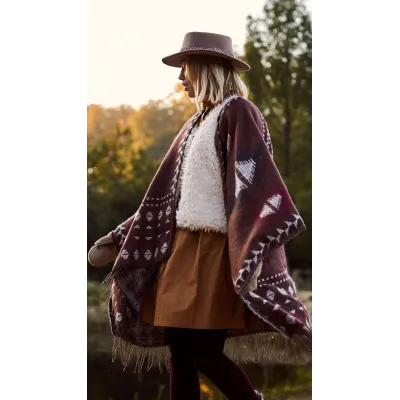 Poncho Layula Brown - Barts