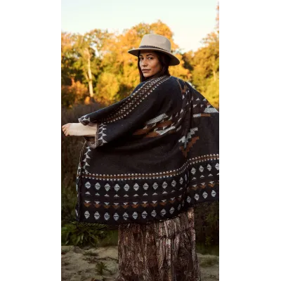 Poncho Layula Black - Barts
