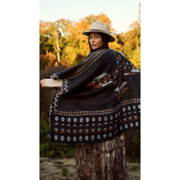 Poncho Layula Black - Barts