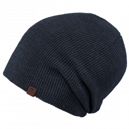 Long Coler Blue Navy Beanie - Barts