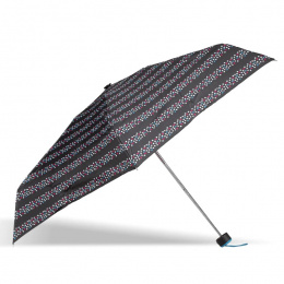 Mini Ultra Slim Umbrella with Jewel Stripe - Isotoner
