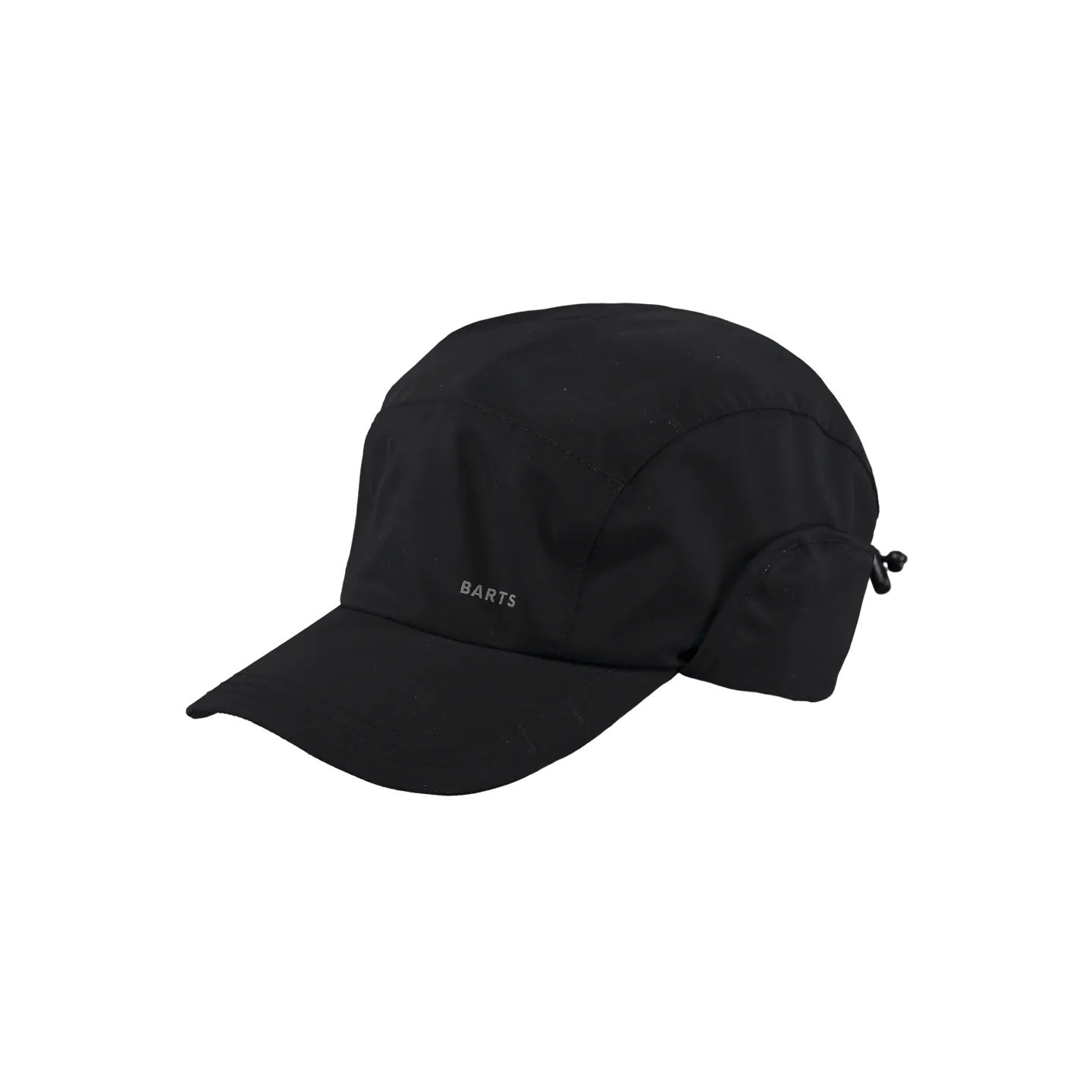 Casquette Shizou 5 panel Cache-Oreilles Noir - Barts