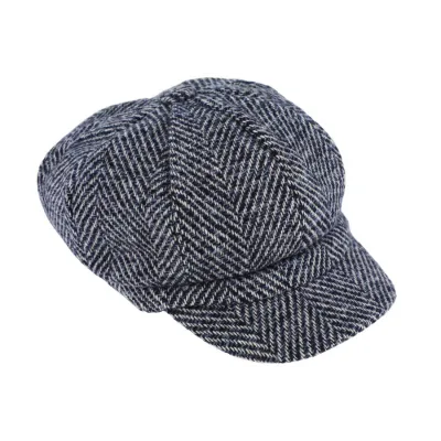 Casquette Gavroche Clèves Chevrons Marine  - Traclet