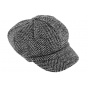 Cap Gavroche Chevrons Black - Traclet