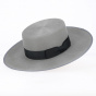 Cordobes Hat Grey Felt Hair with bow