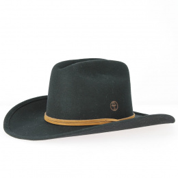 Western Hat Oyen Felt Wool Black- Stetson