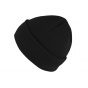 Navy Merino Wool Cuffed Jumper Beanie - Traclet