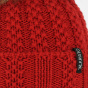 Childrens hat with red pompon - Kristo