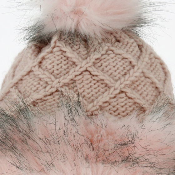 Bonnet à pompon Tania rose - Starling