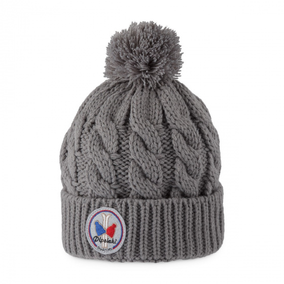 Bonnet Double Pompon Bébé Ines - Pipolaki Bonnet Double Pompon Bébé Ines - Pipolaki