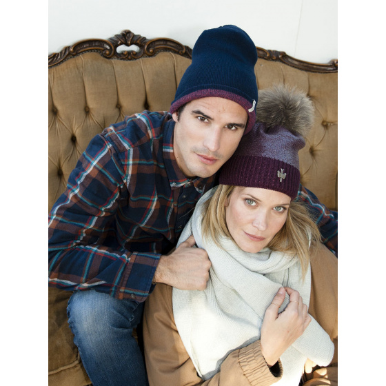 Reversible Bambo Navy hat - Pipolaki