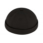 Docker Brindisi Black Cotton Cap - Traclet