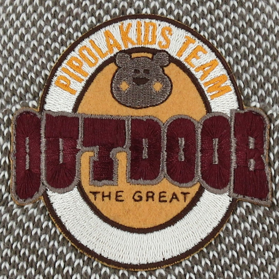 Children's hat Shadow Taupe - Pipolaki