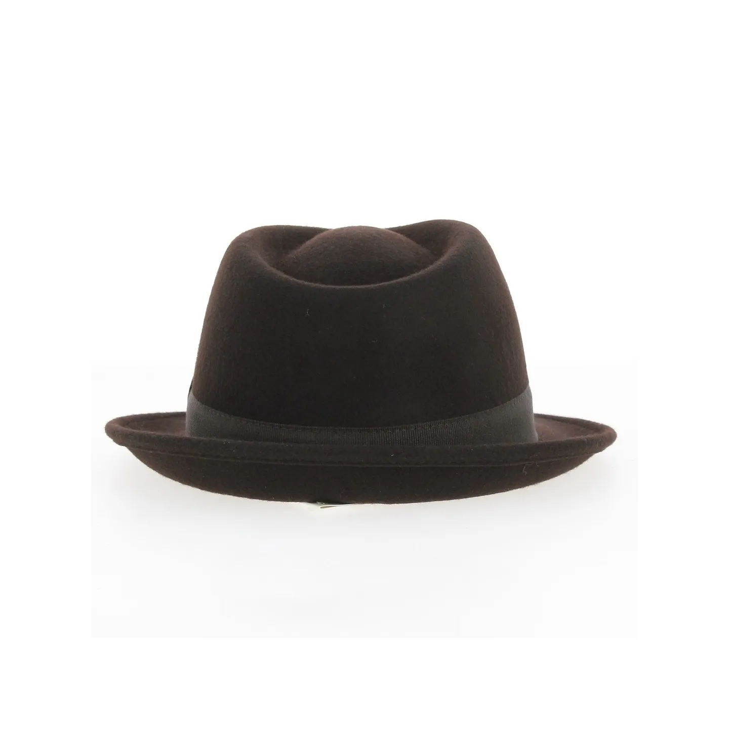 Trilby Unity Waterproof Brown Wool Felt Hat - Traclet