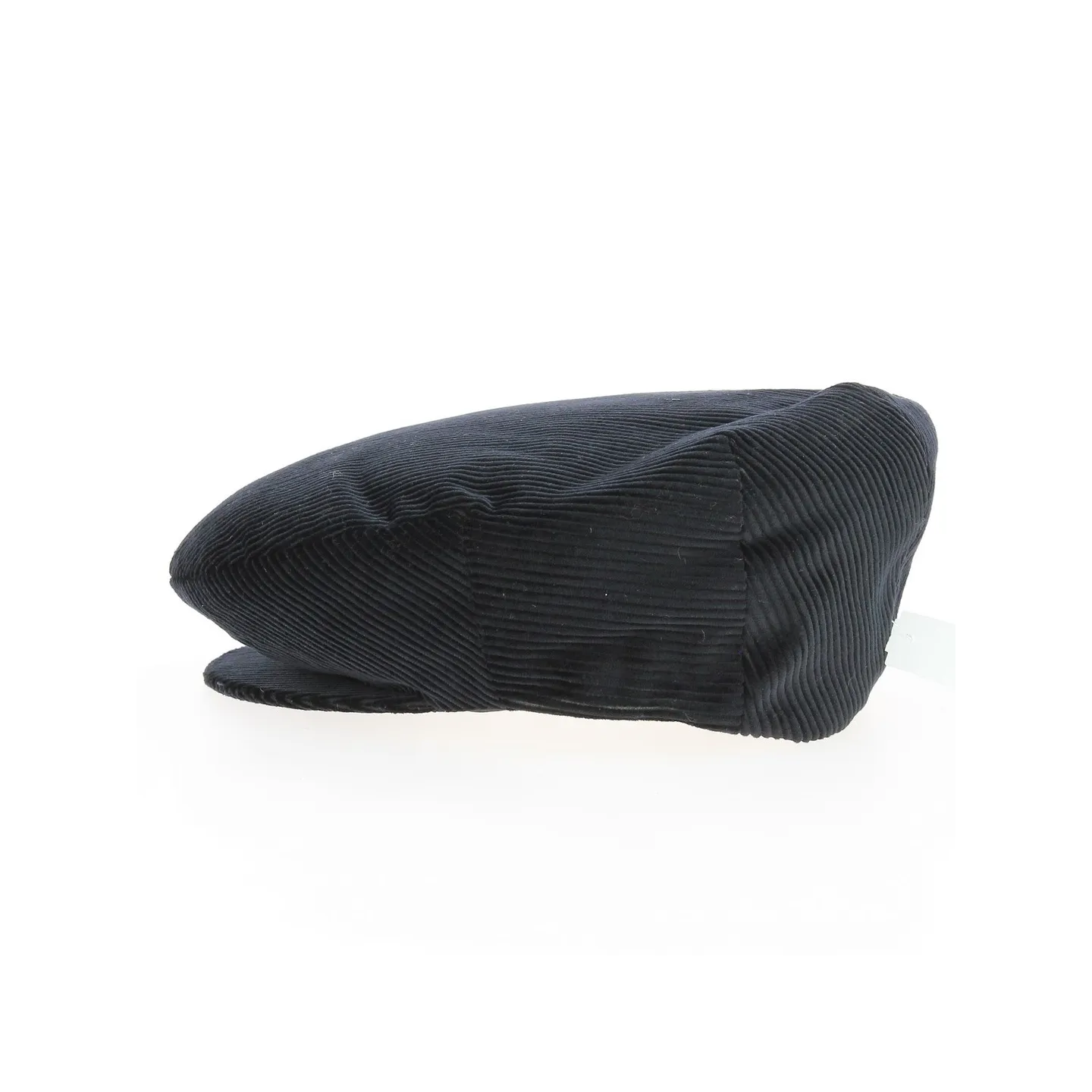 Must Corduroy Flat Cap Black - Mtm