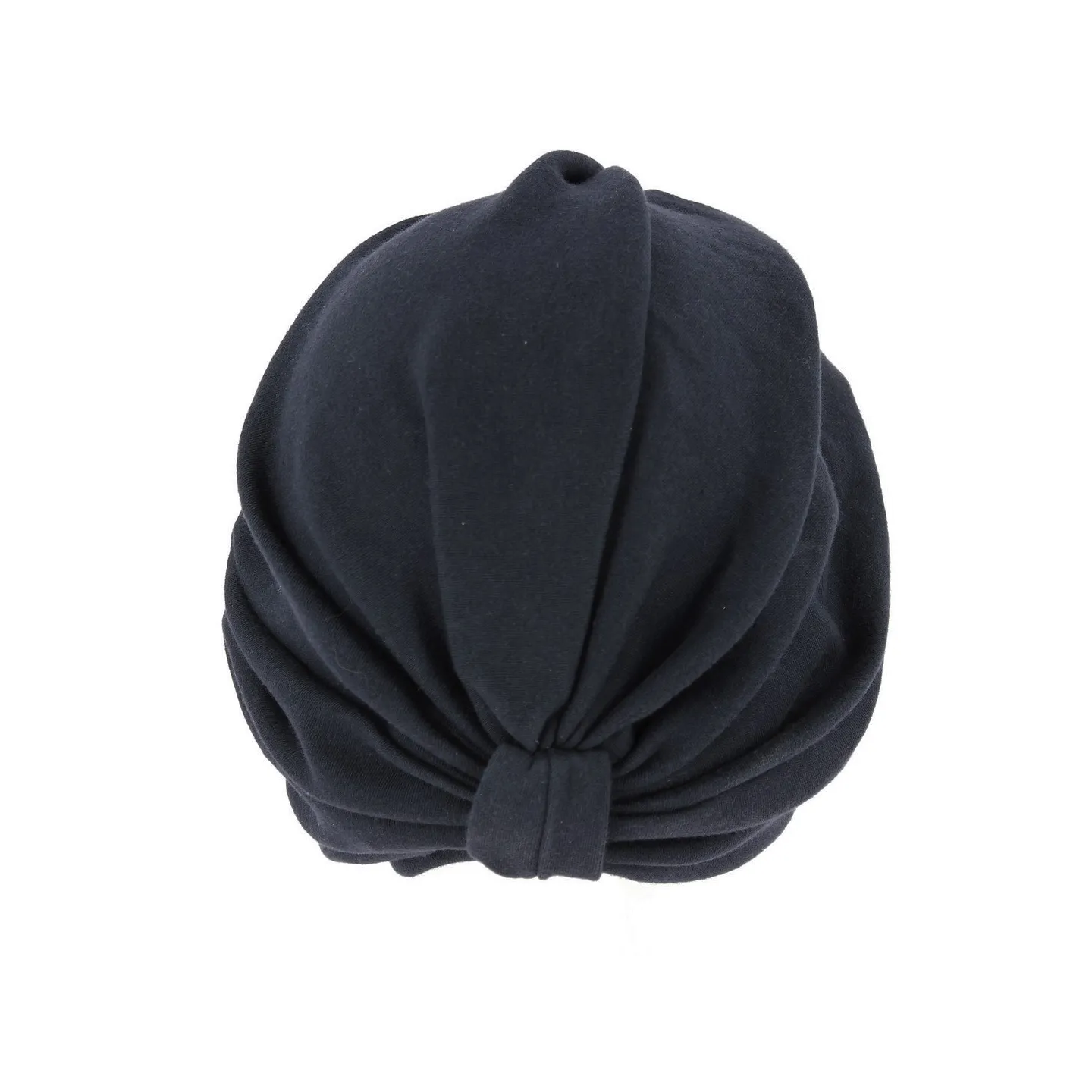 Turban Sophie Chimiothérapie Coton Noir - Traclet t Reference : 17153| Chapellerie Traclet
