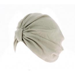 Sophie Chemotherapy Turban Cotton Beige - Traclet