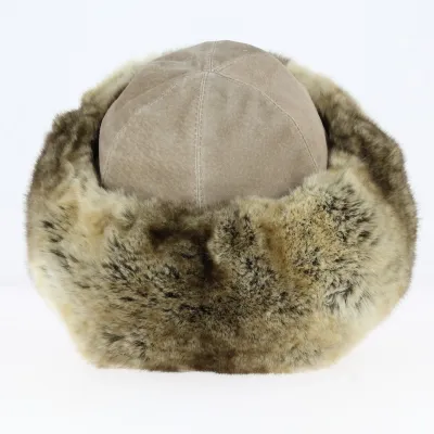 Toque Ivanova Leather & Faux Fur Beige - Traclet
