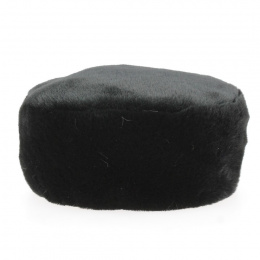 Women's Toque Fake Fur Black - Traclet